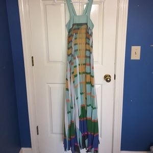 Anthropologie maxi dress